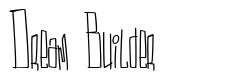 Dream Builder písmo