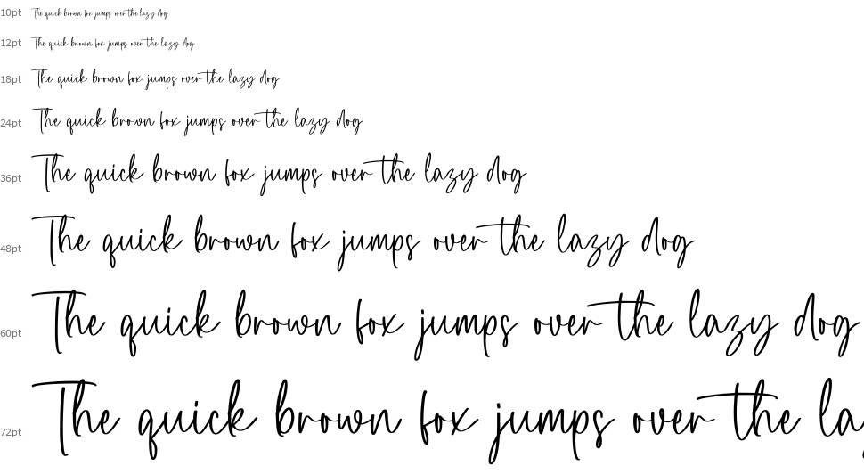 Dream Collection font Waterfall