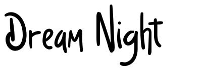 Dream Night font