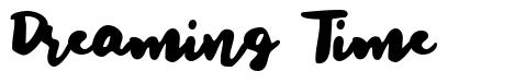 Dreaming Time font