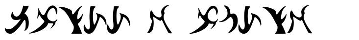 Drenn s Runes шрифт