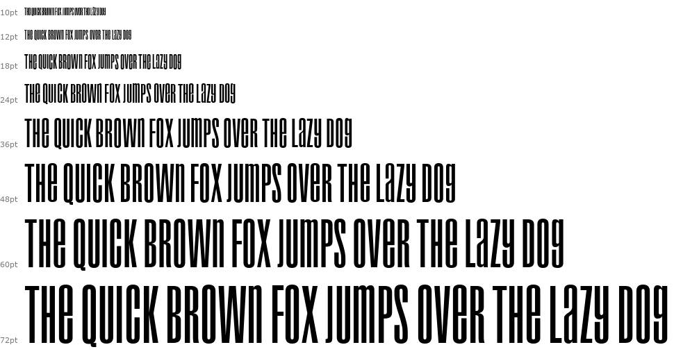 Droid font Waterfall