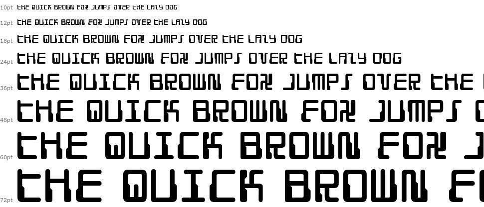 Droid Lover font Waterfall
