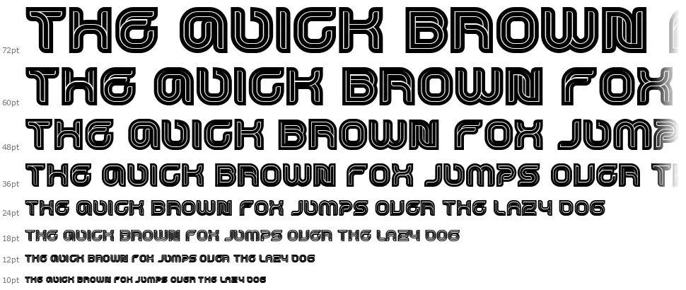 Droppedfont waterfall