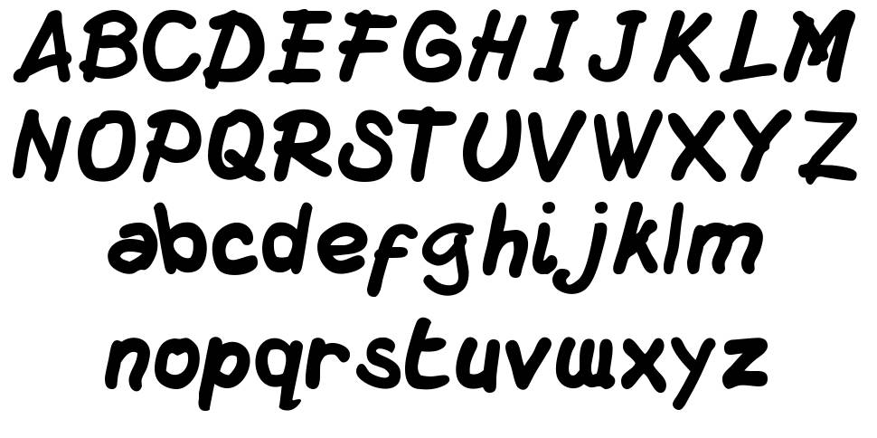 DS Macuzione font Örnekler