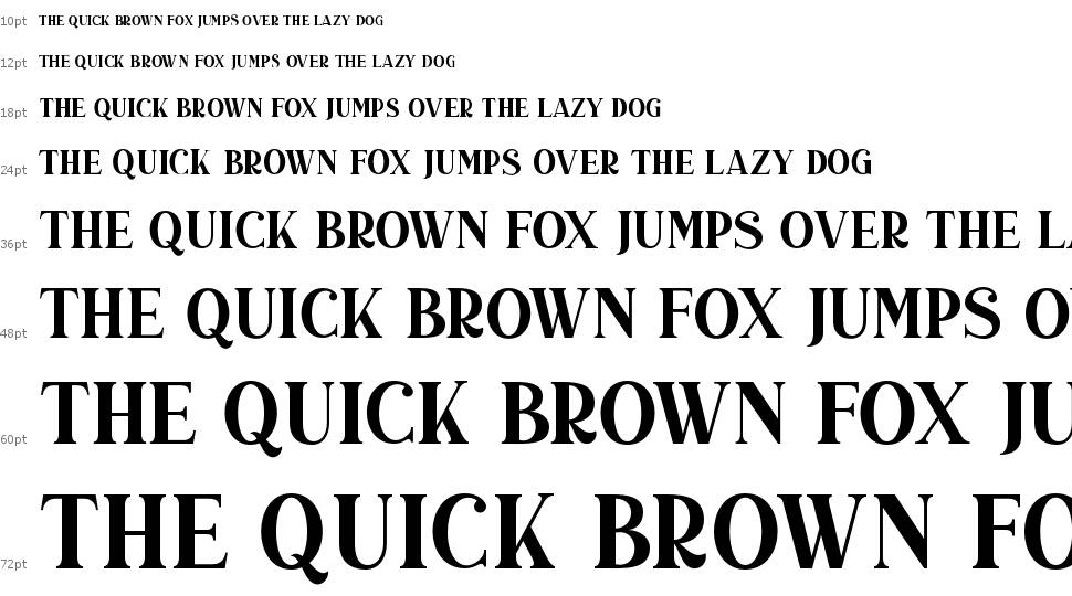 Duarose Serif font Şelale