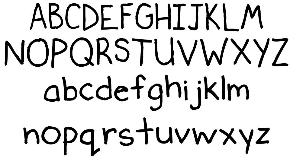 Ducky font specimens
