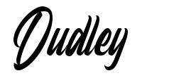 Dudley czcionka