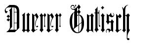 Duerer Gotisch font