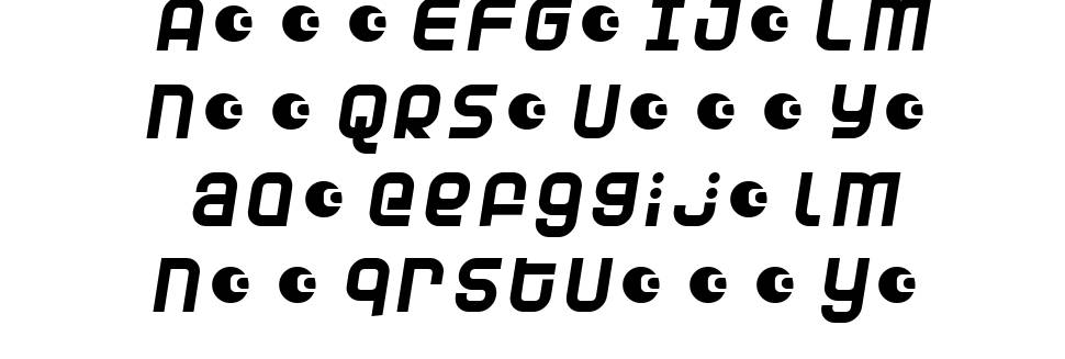 Dunebug 字形 标本