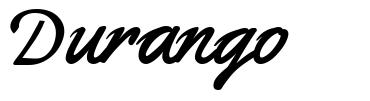 Durango font