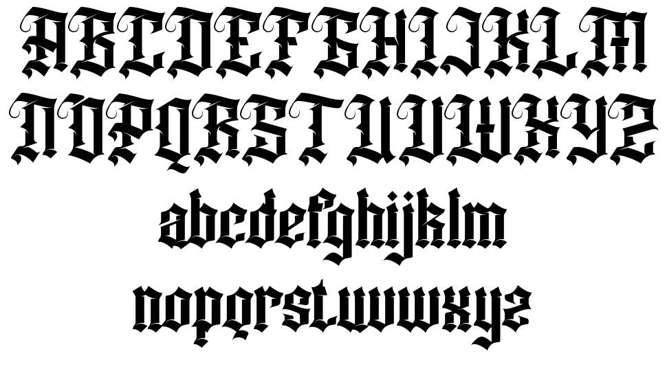 Dutch Brigade font