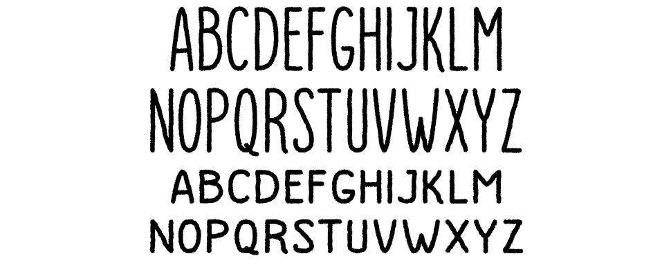 Dutchy font specimens