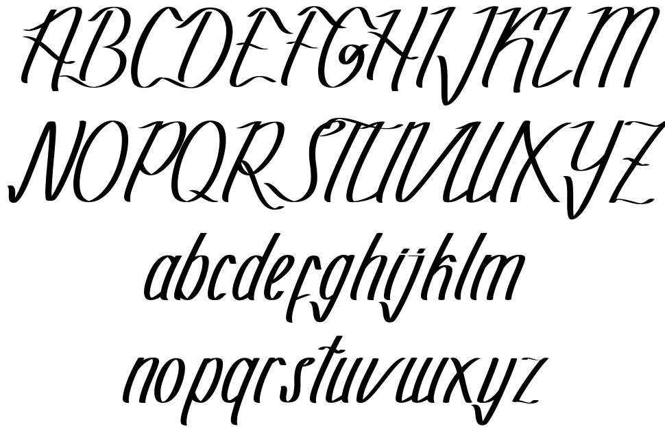Dwallbypro font specimens