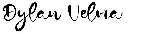 Dylan Velma font
