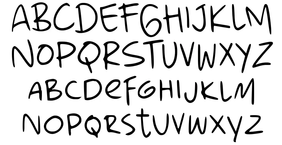 e Earning font specimens