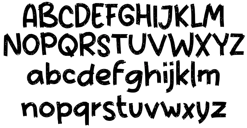 e Epres Chia font specimens