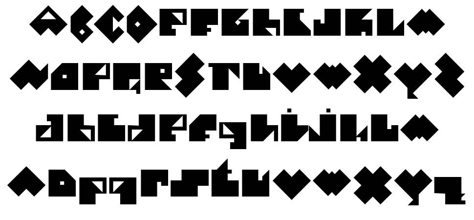 e-Pececito font specimens