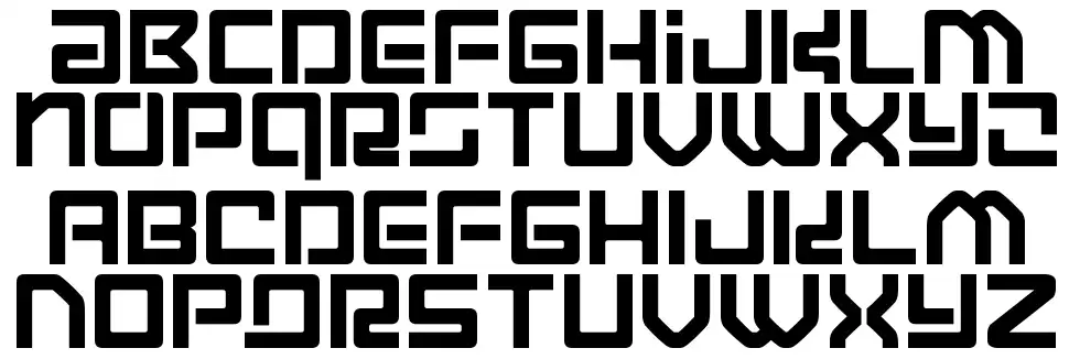 Early Warningfont specimens
