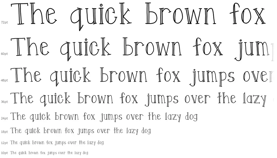 East Coast Stationeryfont waterfall