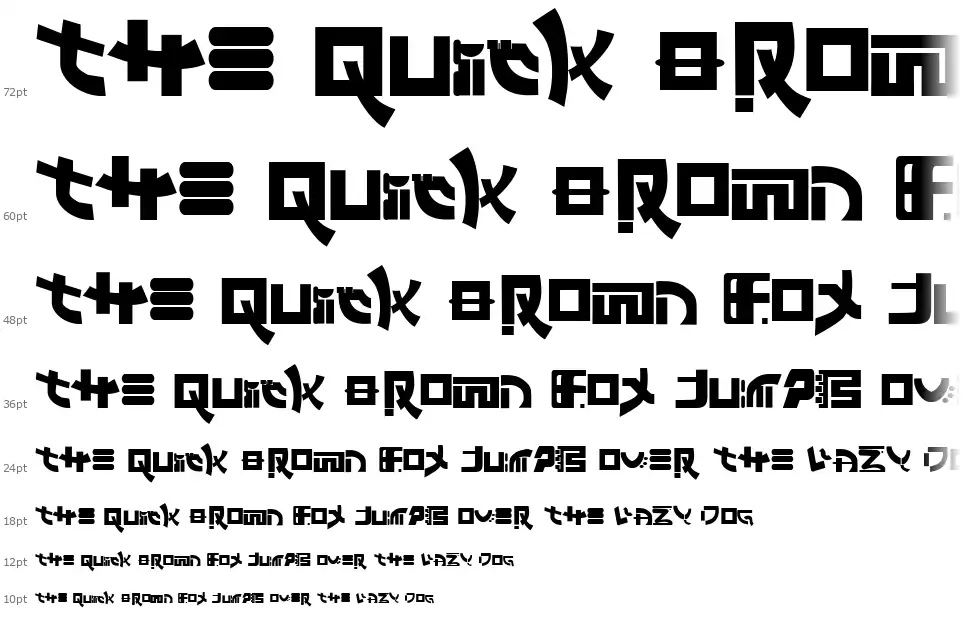 East West Back and Forth font by Mitch Greer FontRiver