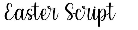 Easter Script font