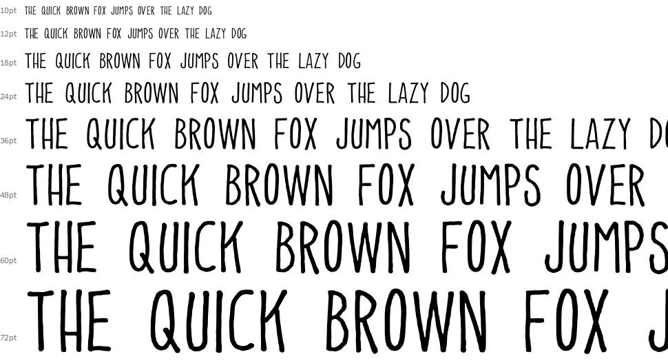 Easy Print font Şelale