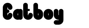 Eatboy шрифт