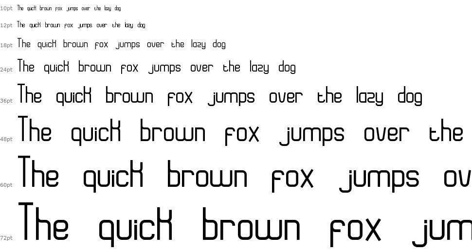 Eazy font Waterfall