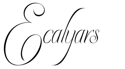Ecalyars フォント