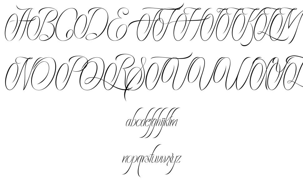 Ecalyars 字形 标本
