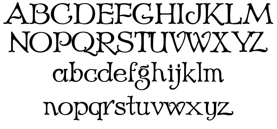 Echedo font specimens