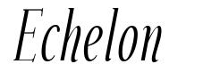 Echelon шрифт