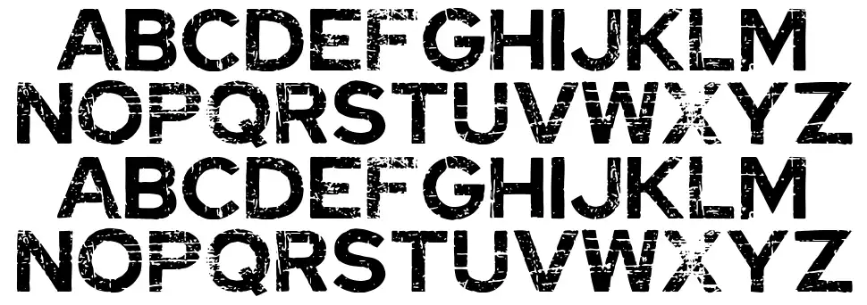 Ecoplan font specimens