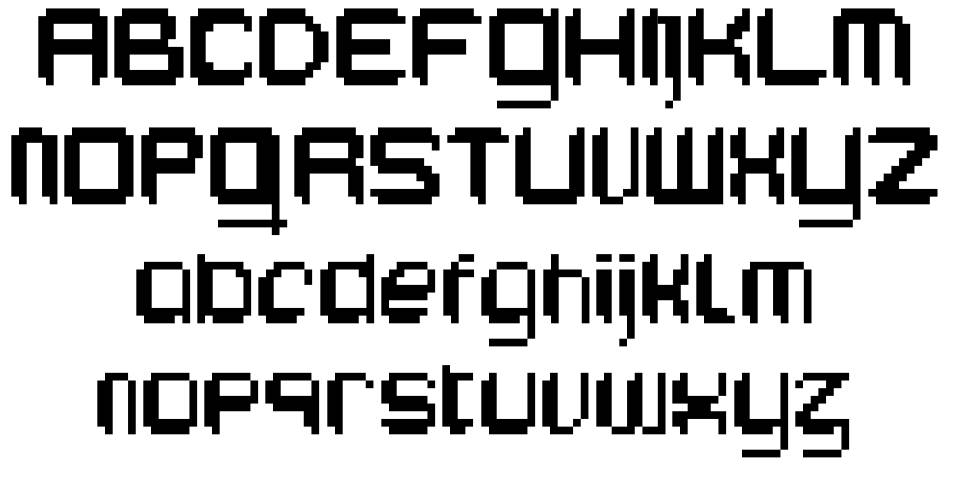Edeka Supertoll font specimens