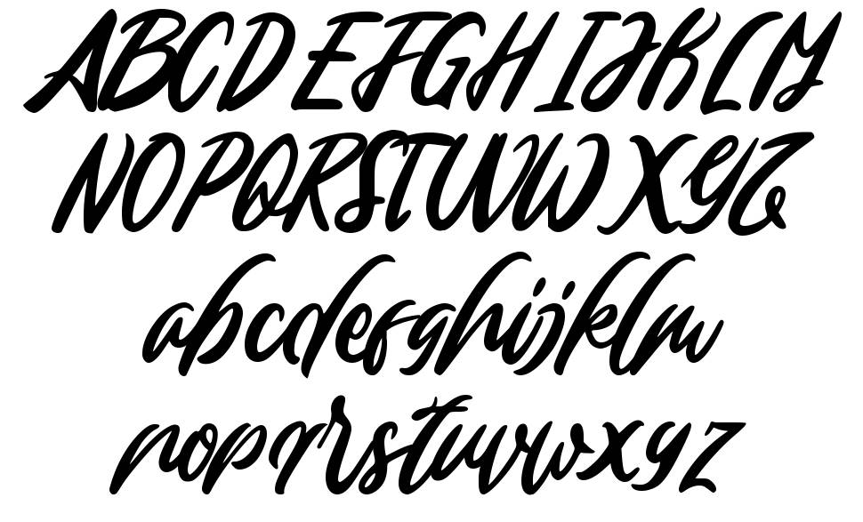 Edinburg フォント 標本