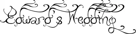 Edward's Wedding