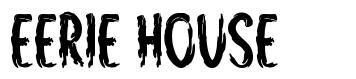 Eerie House font