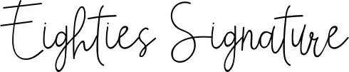 Eighties Signature