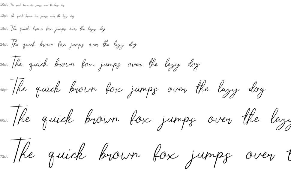 Eisley Claise font Waterfall
