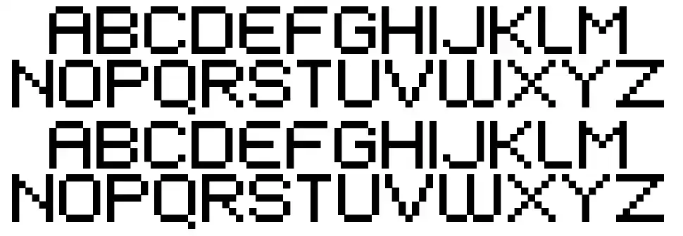 Eiven Majorfont specimens