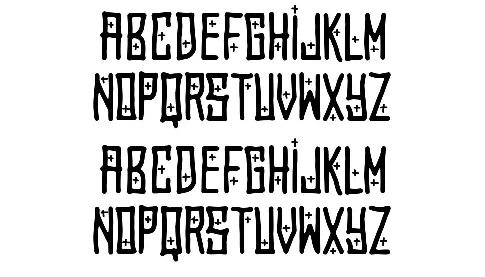 El Forastero font Örnekler