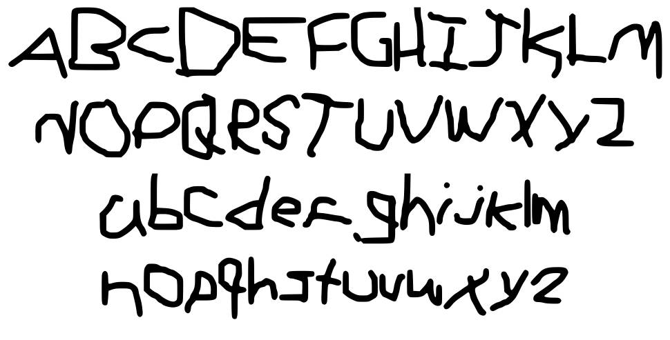 ElAngeliuXx font Örnekler