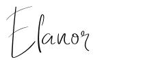 Elanor шрифт
