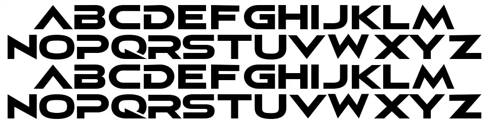 Elasis font specimens