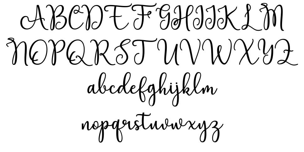 Elation Script font
