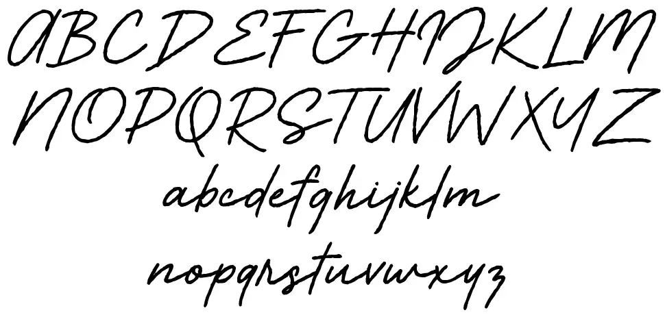 Eleanor Rigby font specimens