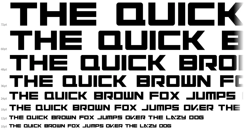 Electric Toaster font by 76design FontRiver