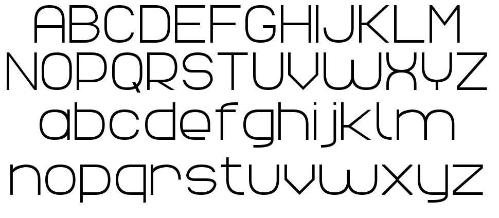 Elegant Line 7 font Örnekler