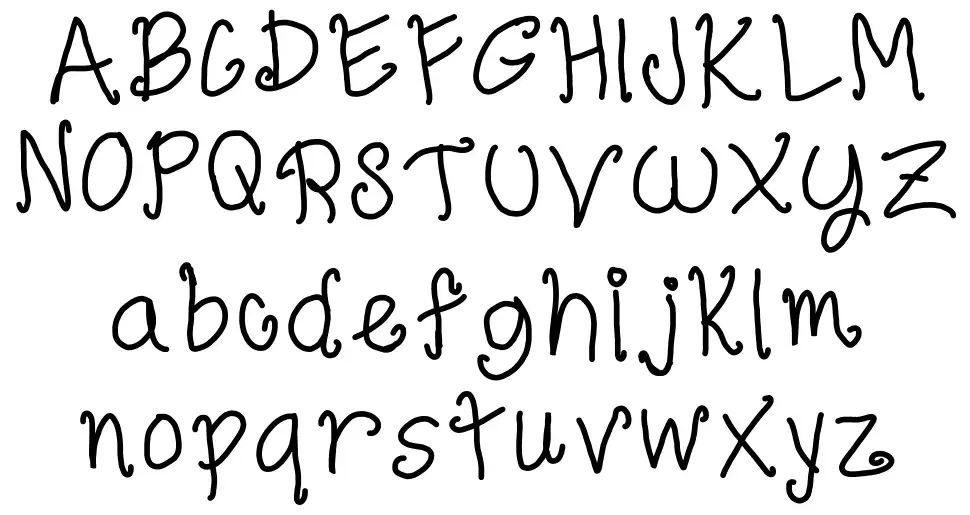 Elegantly Simple font Örnekler